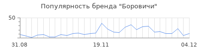 Популярность боровичи