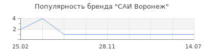 Популярность САИ Воронеж