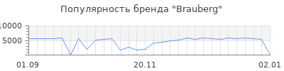 Популярность brauberg