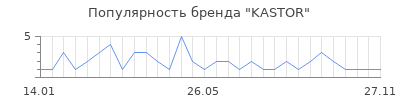 Популярность kastor