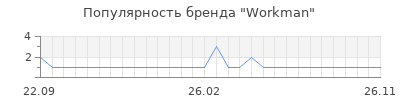 Популярность workman