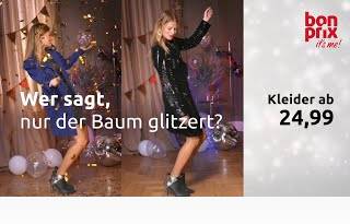 Wer sagt, nur der Baum glitzert?