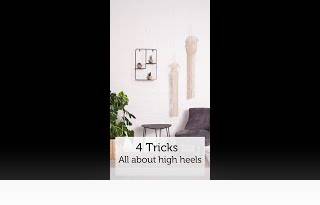 Tutorial: 4 Tipps damit High Heels bequem bleiben I bonprix