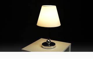 Лампа настольная ARTE LAMP Elba Е27 1x60Вт хром