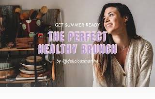 The perfect healthy brunch by @Delicious Martha  | Stradivarius