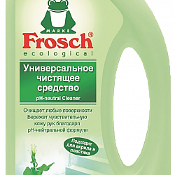 Универсальной очистить. Frosch универсальное чистящее средство 1000 мл. Фрош универсальное чистящее средство 1 л. Frosch Neutral 5 l. Фрош универсальное чистящее средство 1 k kraftvolle.