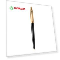 Шариковая ручка Parker Jotter Premium, Bond Street Black GT, стержень: Mblue PARKER-1953202