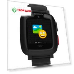 Детские умные часы Elari KidPhone 3G черные