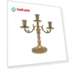 Канделябр на 3 свечи Stilars 24х24,5 см 130582