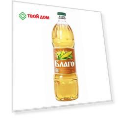 Кукурузное масло Благо рафинированное 1 л