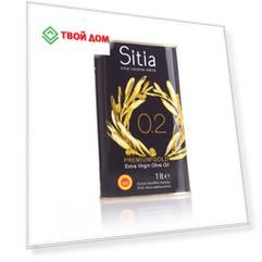 Масло оливковое SITIA P.D.O. Extra Virgin 0,2% 1 л