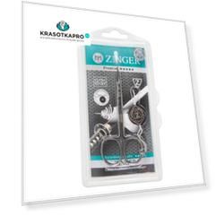 Zinger, Ножницы маникюрные Salon BS-309-S, загнутые узкие