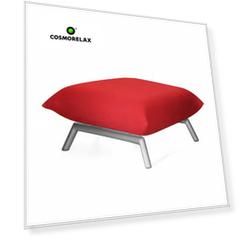 Чехол для пуфа Soft Line Delta Vision Red Fabric 448