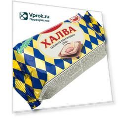 Халва Азовская КФ Тахинно-арахисовая 250г