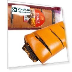 Рулет Черемушки Майский с маком и изюмом 300г
