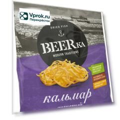 Кальмар BEERka сушеный 70г