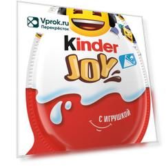 Яйцо с игрушкой-сюрпризом Kinder Joy 20г