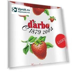 Конфитюр Darbo Клубника с пониженной калорийностью 220г