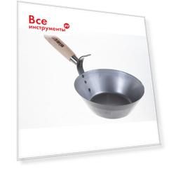 Штукатурный ковш с деревянной ручкой