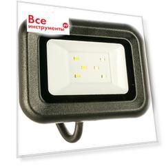 Светодиодный прожектор asd сдо-07-10 черный ip65 4690612018591