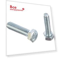Оцинкованный шестигранный болт Tech-Krep М8х30 DIN933 30 шт. 105209