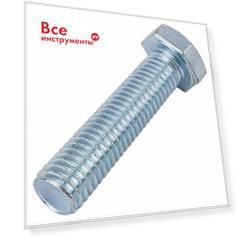 Оцинкованный шестигранный болт Tech-Krep М12х50 DIN933 12 шт. 126528
