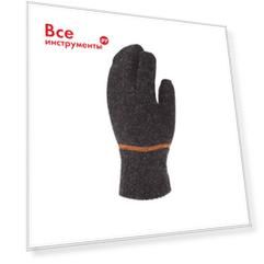 Двупалые полушерстяные варежки СПЕЦ-SB