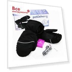 Комплект рукавицы с подогревом gu930s pekatherm + аккумуляторы cp951