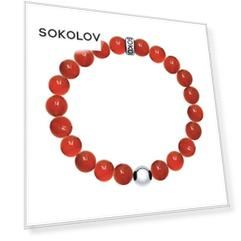 Браслет с агатами SOKOLOV