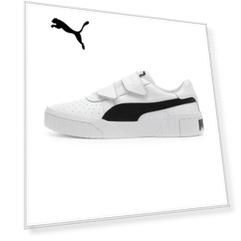Кроссовки Cali Velcro B&W x SG