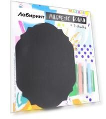 Доска магнитная 20х17см + 3 мелка (M-6368)