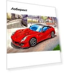 Пазл-24 "Легковой автомобиль Феррари" (П-2433)