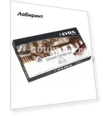 Пастель сухая, 12 цветов, коричневые тона (L5641121)