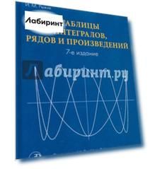 Таблицы интегралов, рядов и произведений