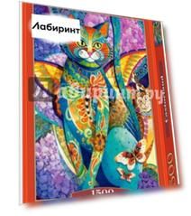 Puzzle-1500. Кошачья партия