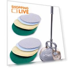 Многофункциональный электрический моп и 8 насадок Clever