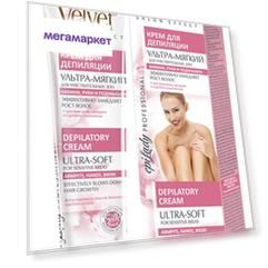 Крем для депиляции Velvet ультра-мягкий для чувствительных зон 125 мл