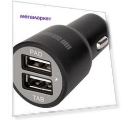 Автомобильное зарядное устройство InterStep IS-CC-2USB22KRT-000B201