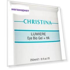 Гель для кожи век и шеи Christina Eye & Neck Bio Gel + HA - Lumiere, 250 мл