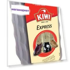 Губка для обуви Kiwi express губка бесцветная