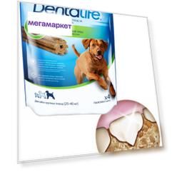 Лакомство для собак Purina DentaLife для крупных пород, 142 г