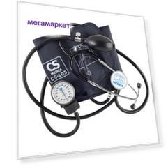 Тонометр CS Medica CS-105 механический на плечо с фонендоскопом
