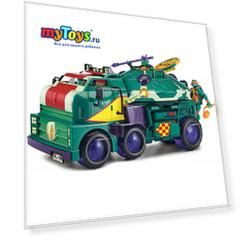Танк Черепашек-ниндзя Playmates с фигуркой Майки, серия ROTMNT