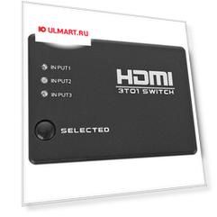 разветвитель HDMI Switch 3X1 + пульт, Espada