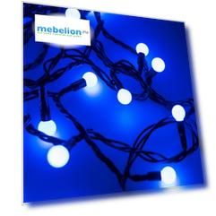Гирлянда нить [10 м] Ball ARD-BALL-CLASSIC-D13-10000-BLACK-100LED BLUE (230V, 7W)