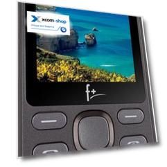 Мобильный телефон F+ S286 Dark Grey 2.4'', 32/32MB, up to 16GB flash, 0,3Mpix, MicroUSB, 1000mAh