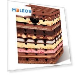 Табурет картонный Chocolate, 32,5х32,5х44 см