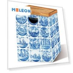 Табурет картонный Delft, 32,5х32,5х44 см