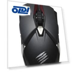 Игровая мышь Mad Catz  B.A.T. 6+ чёрная (PMW3389, Mad Catz DAKOTA Switch, USB, 8 кнопок, 16000 dpi, RGB подсветка)
