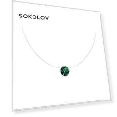 Колье SOKOLOV из серебра с ситаллом